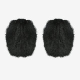Black Mongolian Cuffs