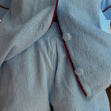 Baby Blue Terry Towelling Set