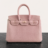 Dusky Pink Terry Towelling Bag
