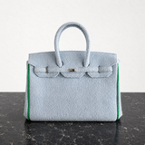 Baby Blue Terry Towelling Bag