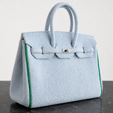 Baby Blue Terry Towelling Bag
