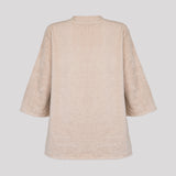 Beige Towelling Tunic