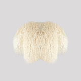 Cream Mongolian Cape