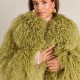 MADE TO ORDER - Olive Mongolian Jacket